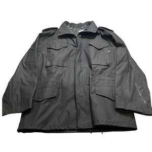 Alpha Industries Mods Coat Cold Weather Field M-65 Mens Military Jacket Black XL